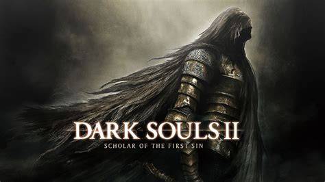 A new player observing enemy movements to learn attack patterns in Dark Souls II.