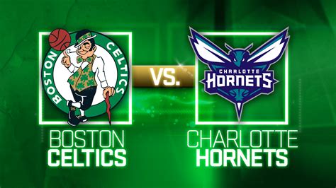 A thrilling moment from a Charlotte Hornets game against the Boston Celtics.