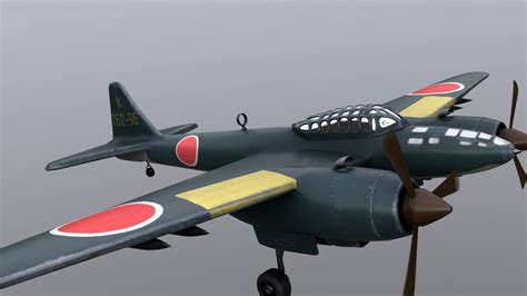The cockpit interior of a Yokosuka P1Y Ginga bomber showing controls and instruments.