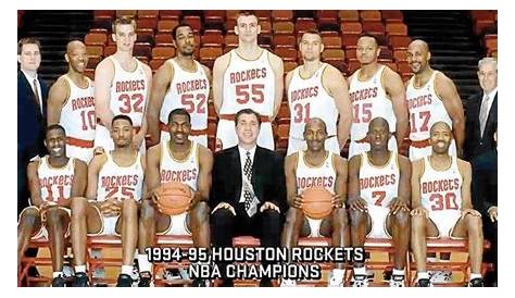 Understanding the 1994–95 Houston Rockets Season