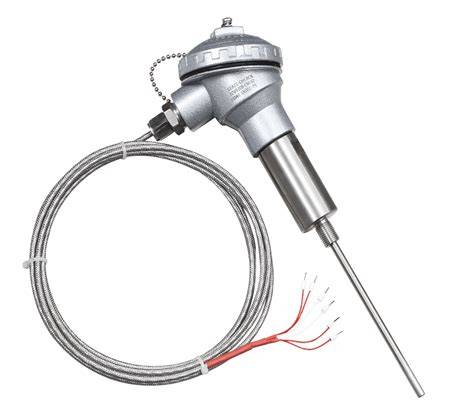 A temperature-sensing device being used to check temperatures during beverage production.
