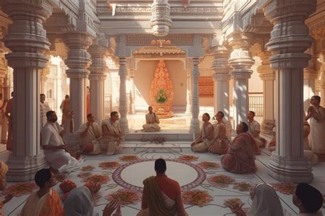 A Jain family gathered for the Paryushana ritual