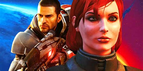 Commander Shepard contemplating a tough choice in a tense moment.