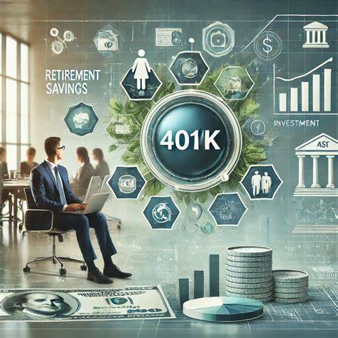 401k retirement account paperwork spread out on a table