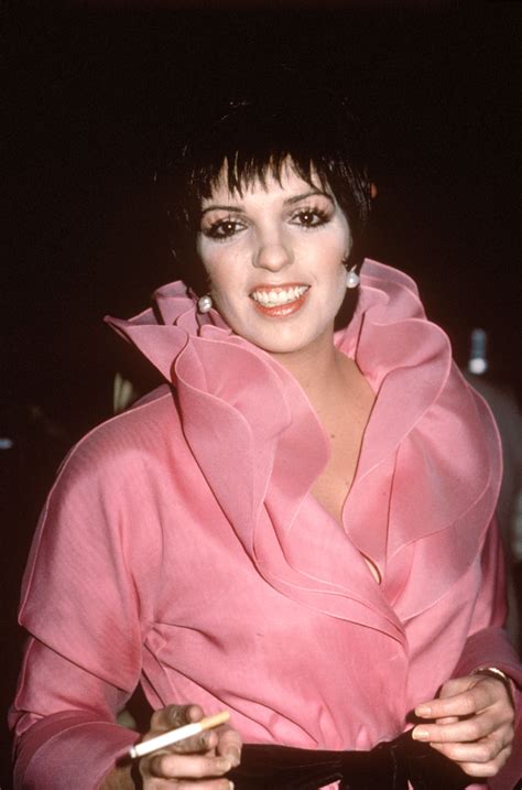 A vibrant scene depicting Liza Minnelli in the lively atmosphere of 1970s pop culture.