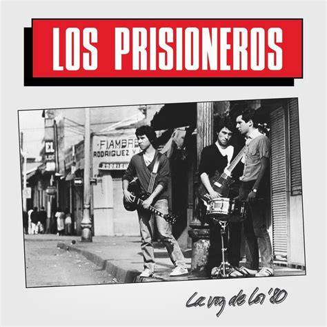 The album cover of La Voz de los '80 by Los Prisioneros