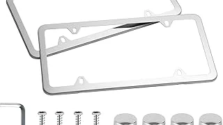 Top 5 best License Plate Frame Stainless Steels